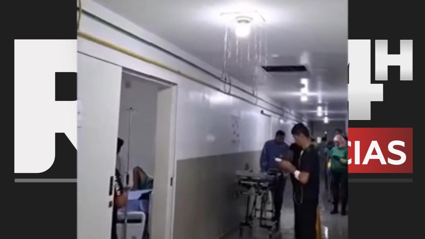 Fortes Chuvas Alagam Hospital de Retaguarda em Porto Velho