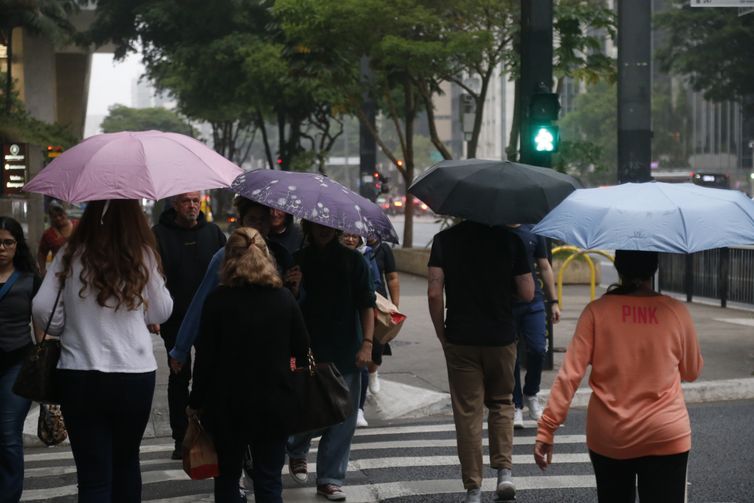 Meteorologia prevê chuvas volumosas para boa parte do país