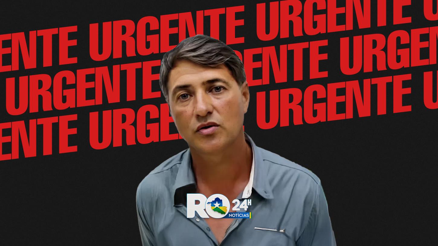 URGENTE!  EX-PREFEITO DO VALE DO ANARI É EXECUTADO EM ARIQUEMES!