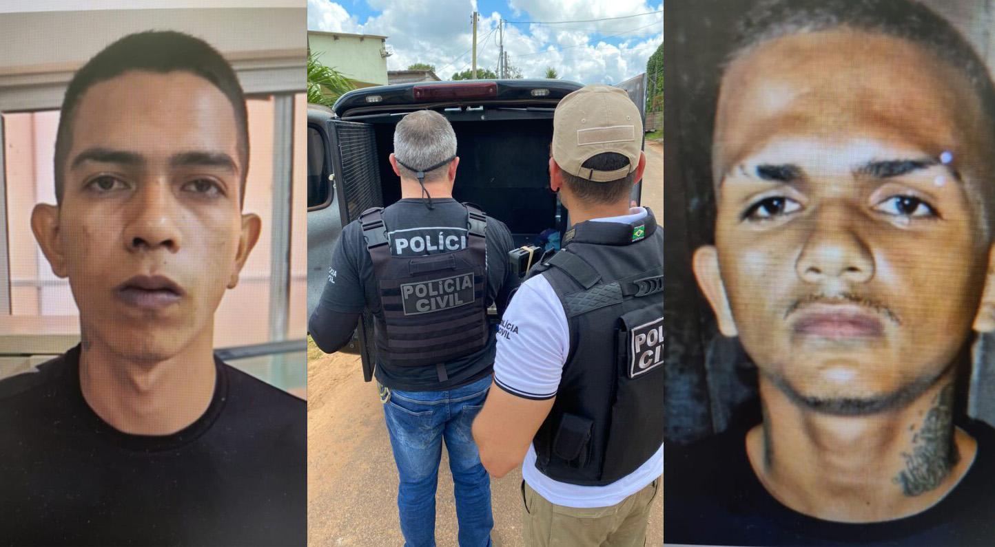 ACUSADOS DE CRIME BÁRBARO EM PORTO VELHO SÃO PRESOS PELA POLÍCIA