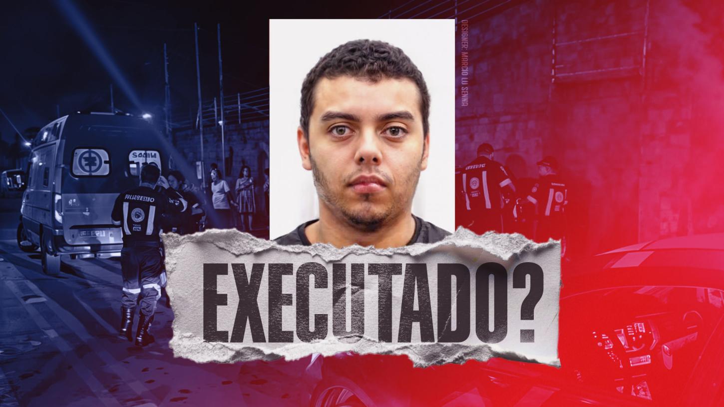 EXECUÇÃO A TIROS TERMINA COM MOTORISTA MORTO CONTRA MURO DE RESIDÊNCIA