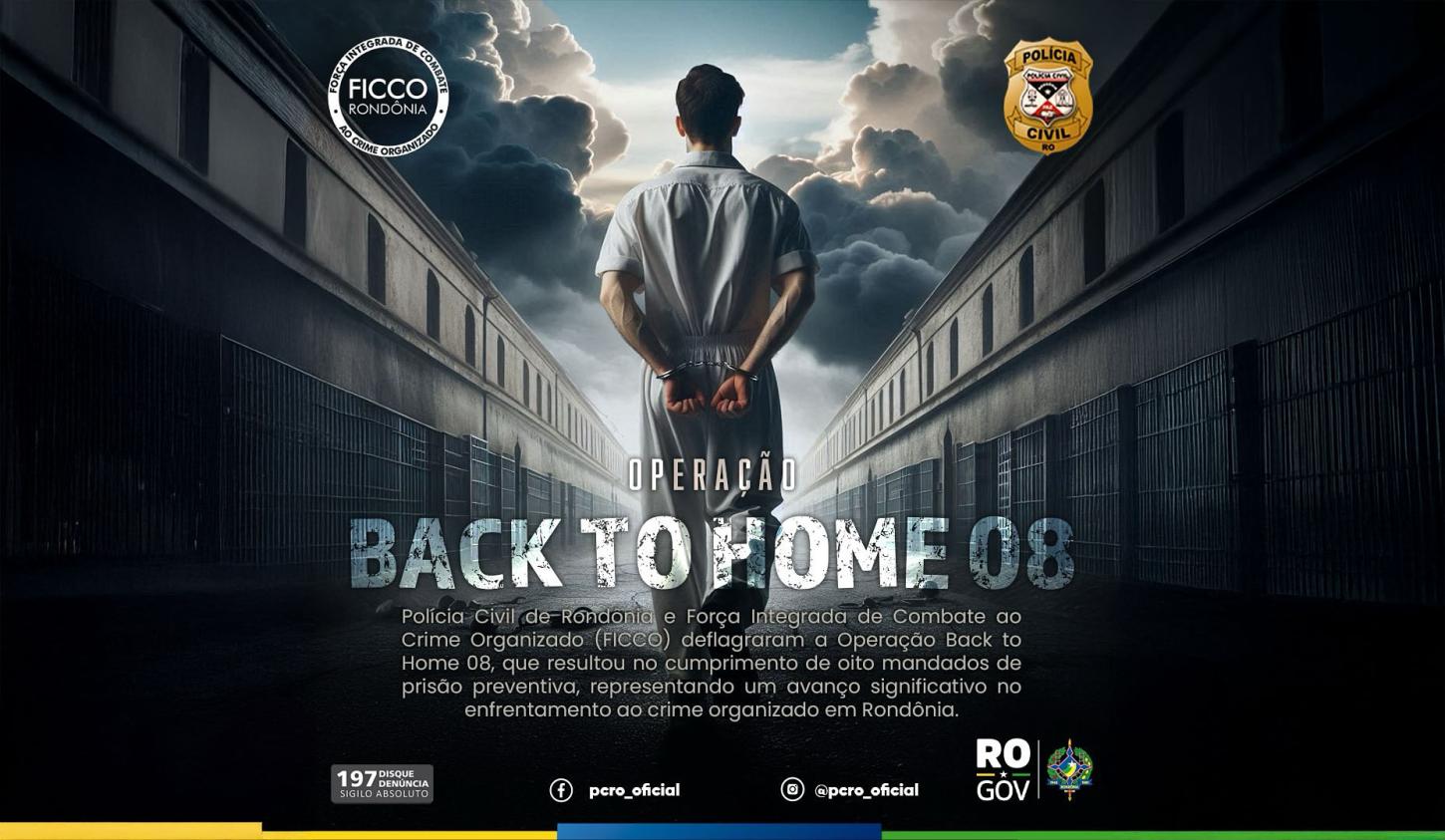 POLÍCIA CIVIL E FICCO/RO DEFLAGRAM OPERAÇÃO CONTRA O CRIME ORGANIZADO NOS DISTRITOS DE PORTO VELHO