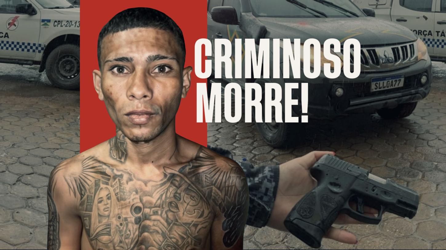CRIMINOSO MORRE EM CONFRONTO COM O PATAMO NA ZONA LESTE DE PORTO VELHO
