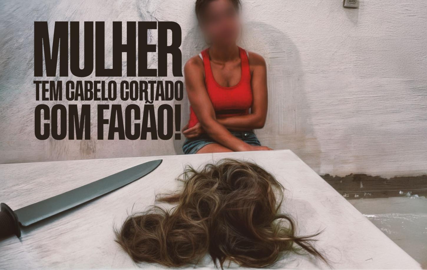 MULHER É AGREDIDA E TEM CABELO CORTADO COM FACÃO EM PORTO VELHO