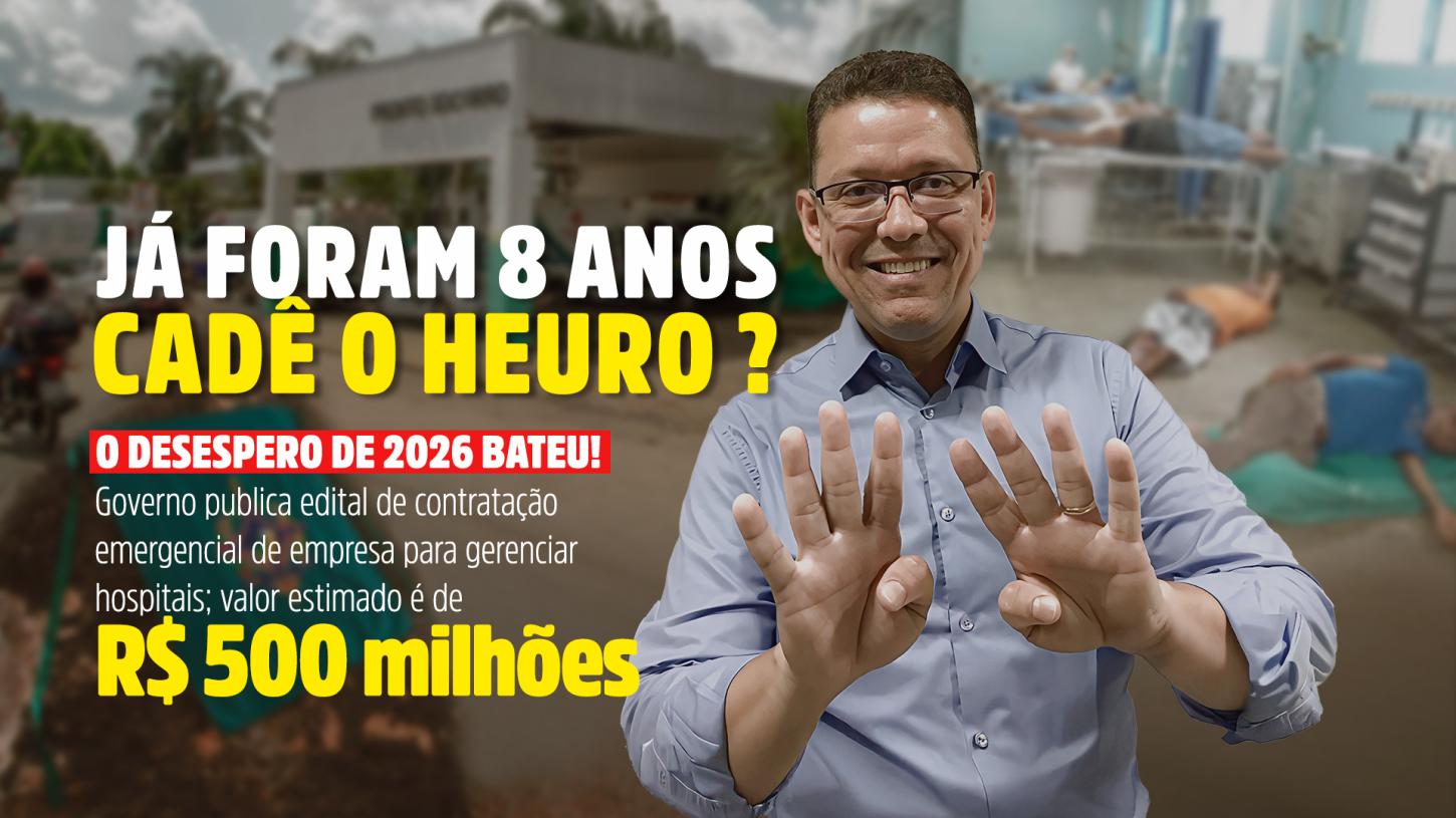 JÁ FORAM 8 ANOS, CADÊ O HEURO?
