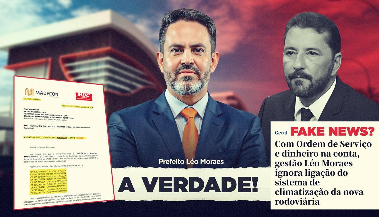 RODOVIÁRIA SEM AR-CONDICIONADO? LÉO MORAES EXPÕE A VERDADE ESCONDIDA NA OBRA INCOMPLETA