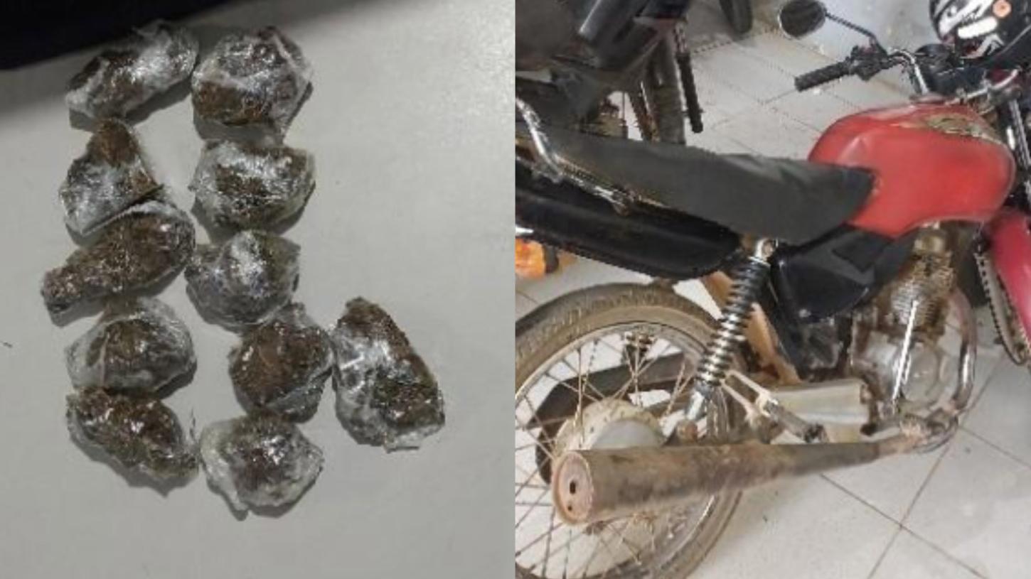 🚔 TRAFICANTE É PRESO COM BOLSA FEMININA