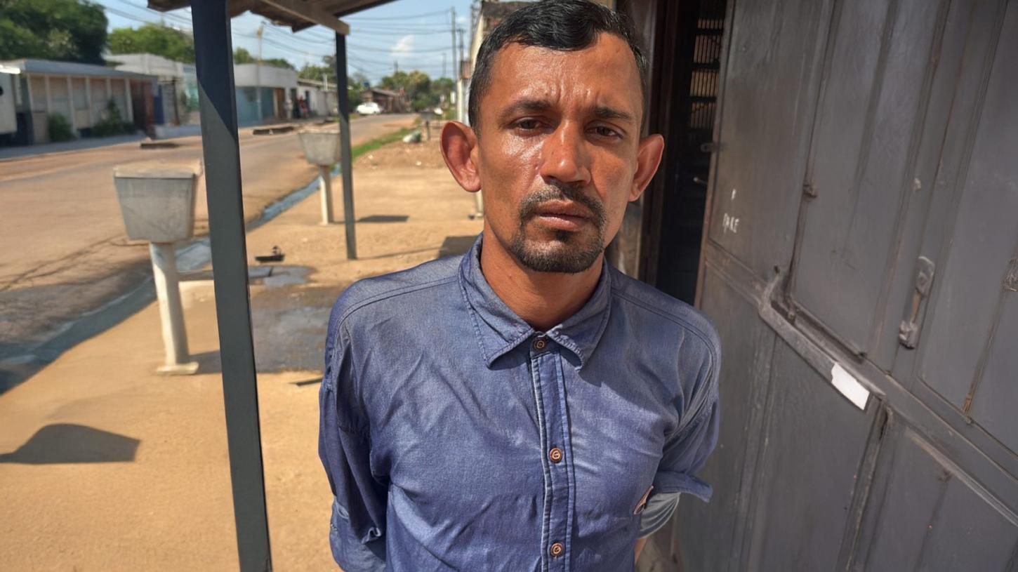 FORAGIDO É PRESO COM MOTO ROUBADA EM RONDÔNIA