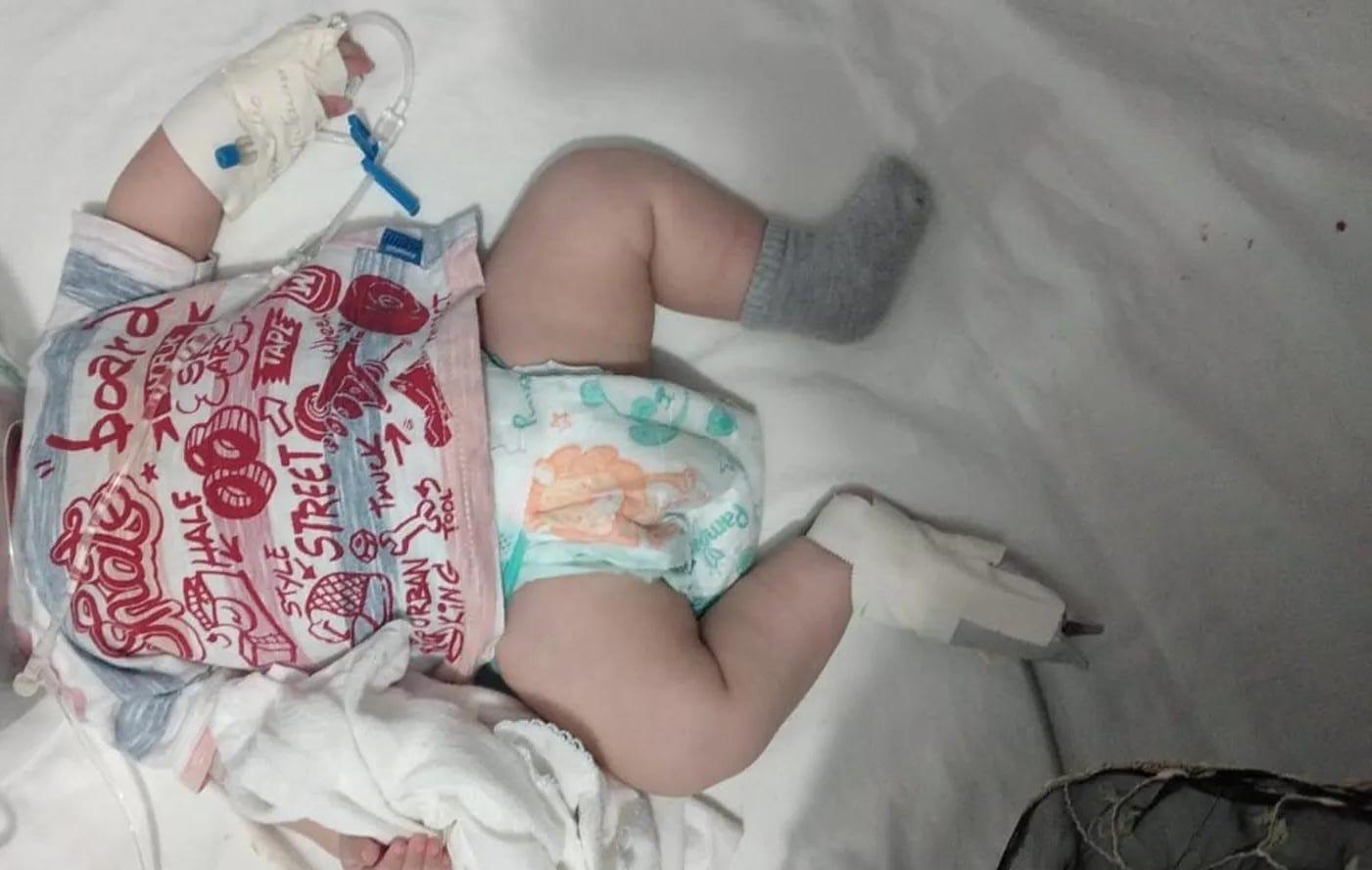 MÃE PRESA APÓS FILHA COM CRÂNIO RACHADO SER ENCONTRADA EM ESTADO GRAVE