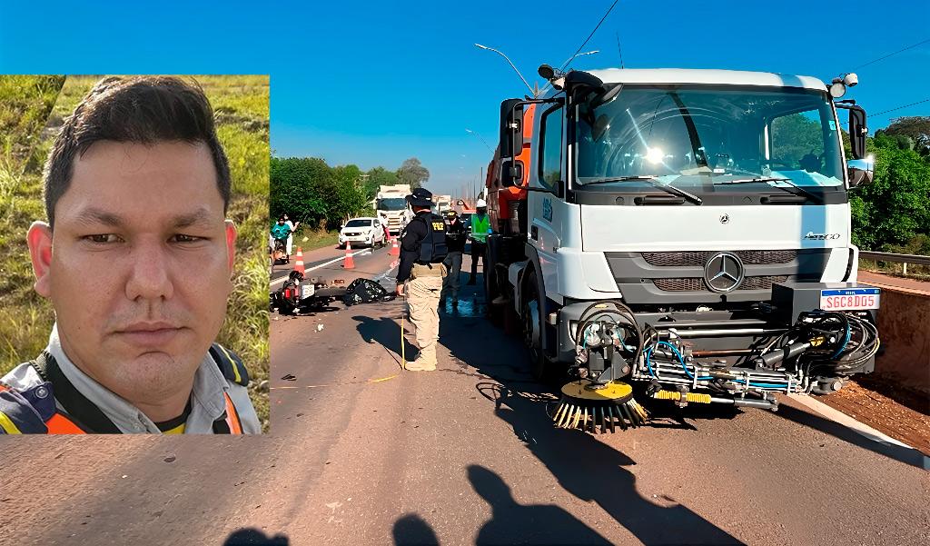 MOTOCICLISTA MORRE EM COLISÃO CHOCANTE NA BR-364