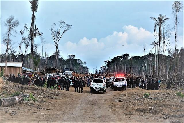 TIROTEIO DE GUERRA EM FAZENDA DE RO