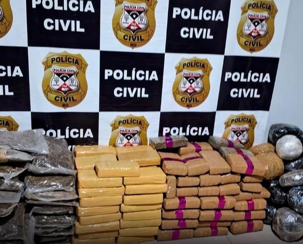 LANCHA CARREGADA COM 200 KG DE DROGA É APREENDIDA EM PERSEGUIÇÃO NO RIO GUAPORÉ