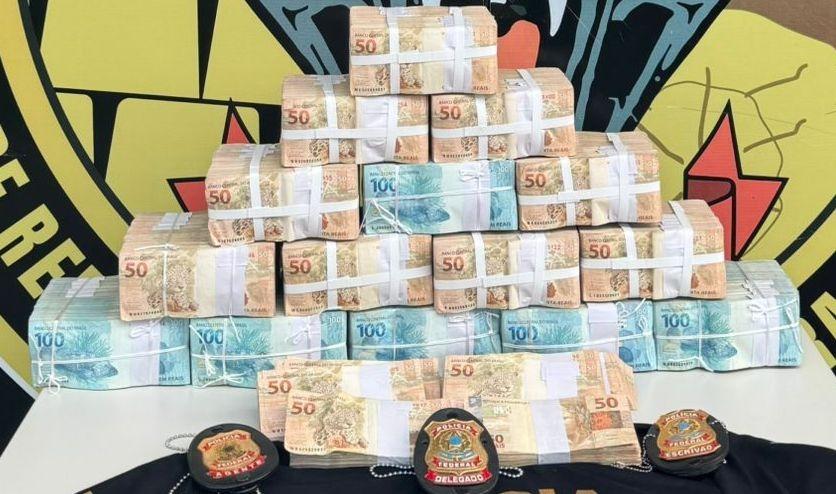 MAIS DE R$ 1 MILHÃO APREENDIDO: PF DETÉM HOMEM APÓS SAQUE SUSPEITO EM PORTO VELHO