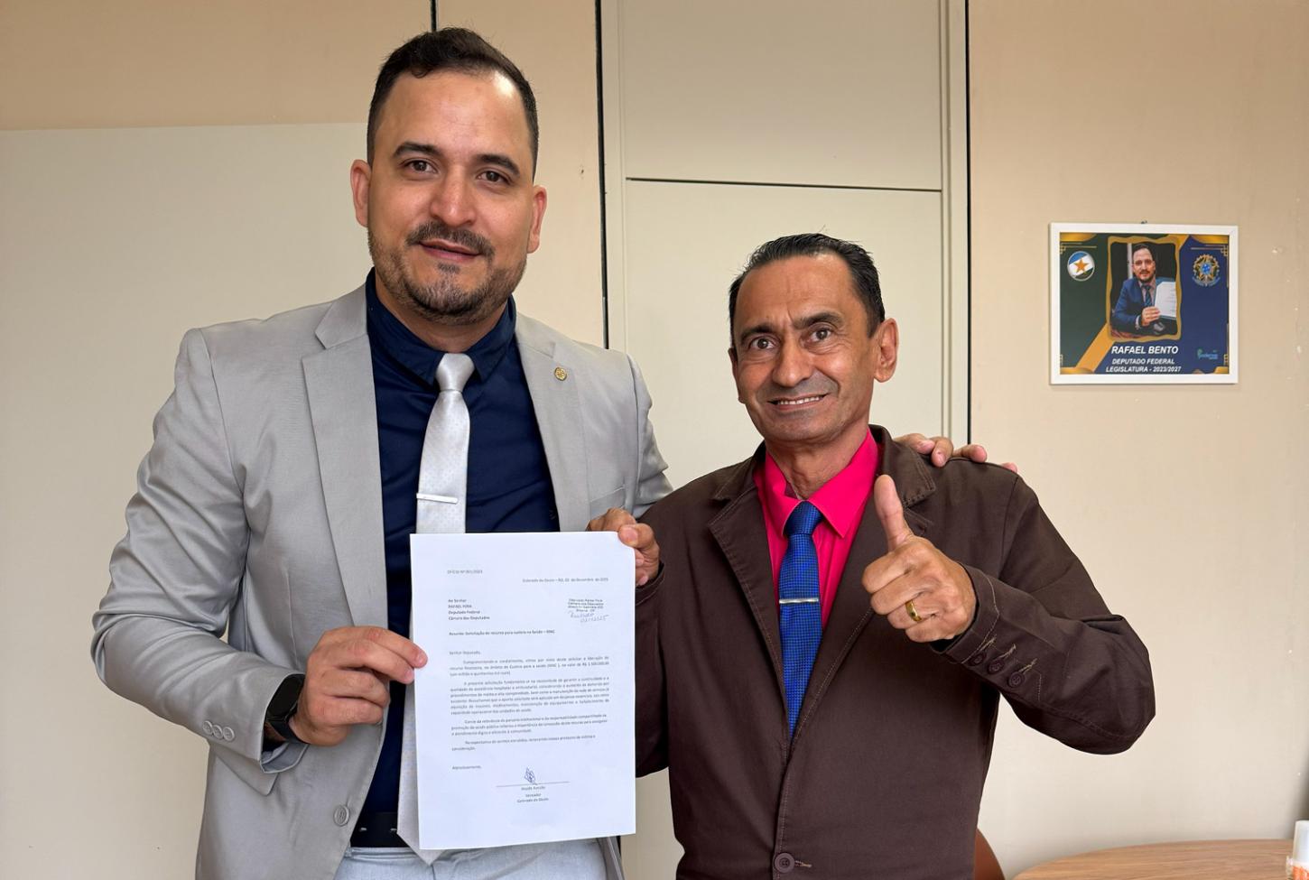 Deputado Federal Rafael Fera garante R$ 1,5 milhão para custeio da saúde de Colorado do Oeste