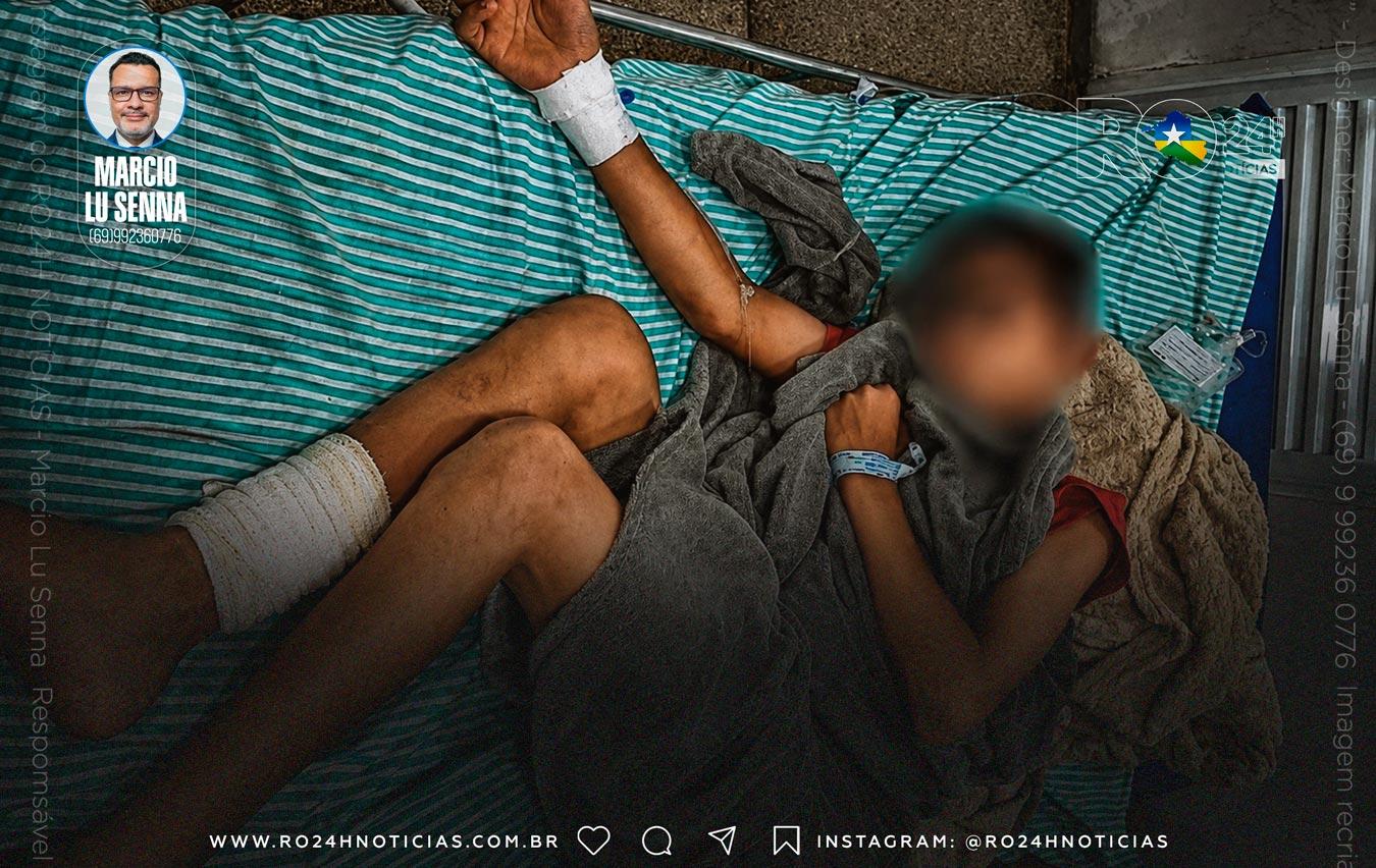 ADOLESCENTE TEM TENDÃO CORTADO POR LINHA COM CEROL