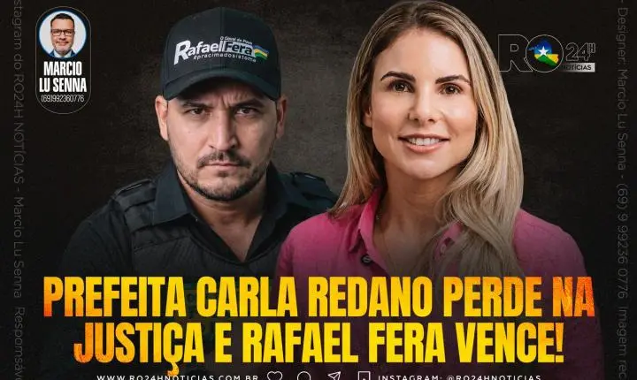 prefeita carla redano perde na justiça e rafael fera vence!